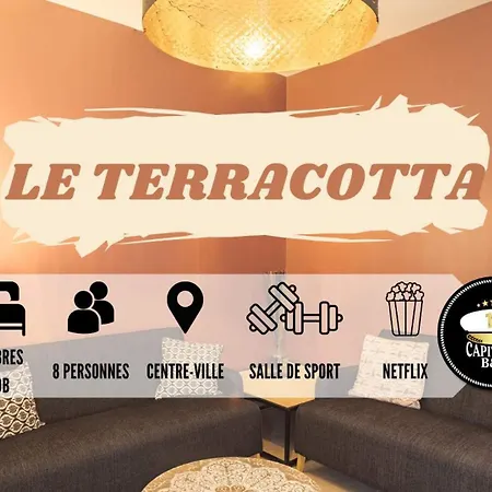 Appartamento Le Terracotta Ideal Groupe Salle De Sport Parking Gratuit